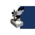 Lw Scientific LW Scientific DMM-S24N-7LL1 DM 20x-40x Dual Mag Stereoscope on Dual-LED stand DMM-S24N-7LL1